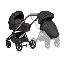 Универсальная коляска 2 в 1 Tutis Mio3 plus Black Edition Rose Gold